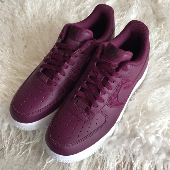 maroon air force ones